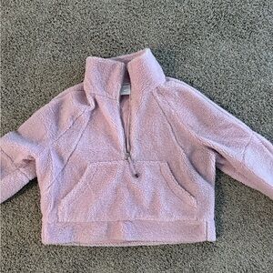 Lululemon fleece pullover. Size xs/s. Originally 156.